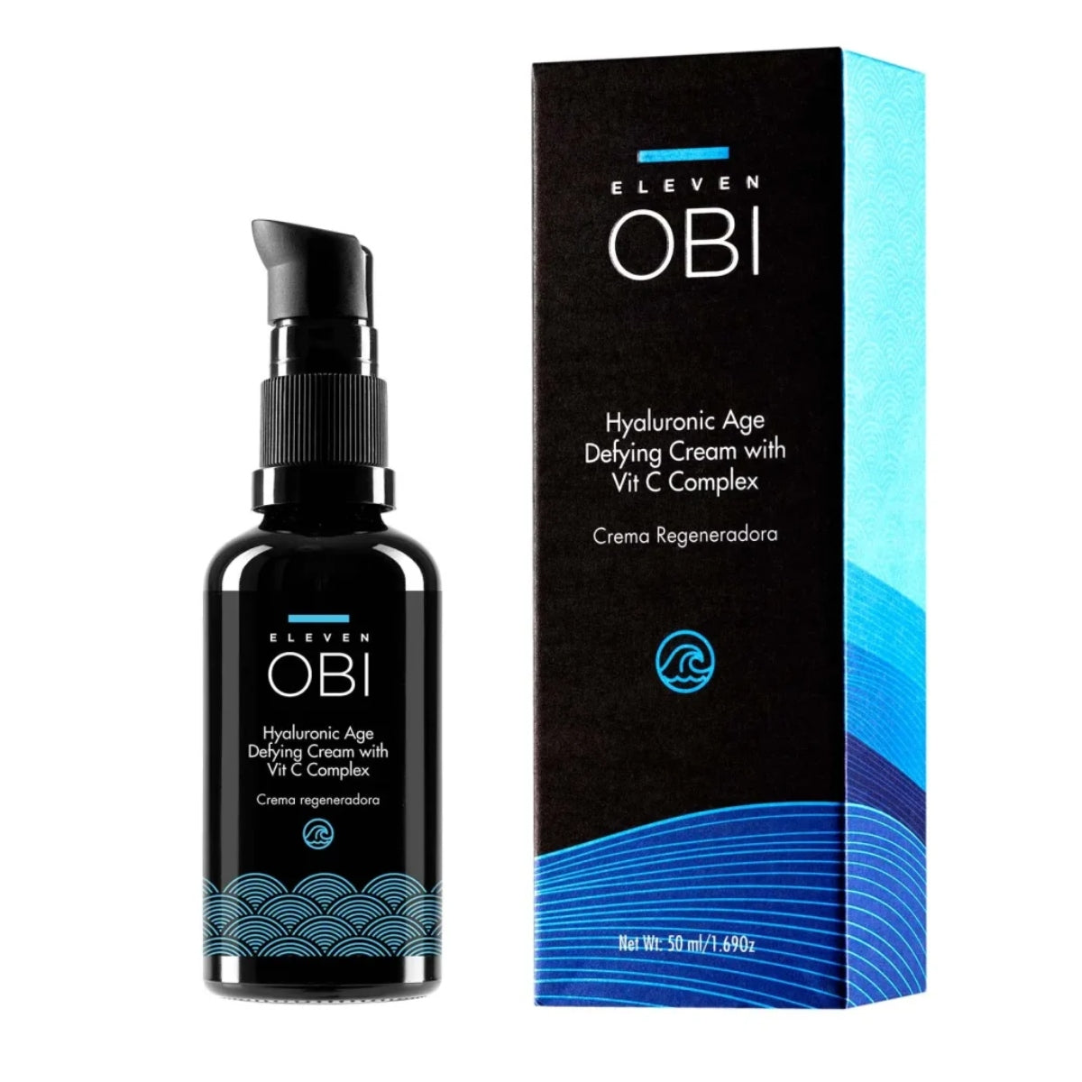 Crème régénérante Hyaluronic Age avec complexe Vit C, Eleven Obi, 50 ml