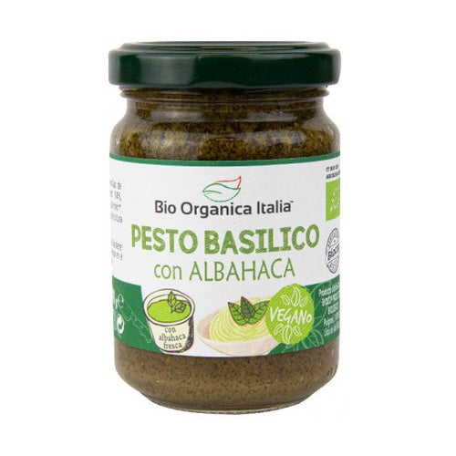 Vegan Organic Italian Basil Pesto 140 g