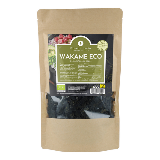 Wakame tångflingor ECO Planeta Huerto 100 g
