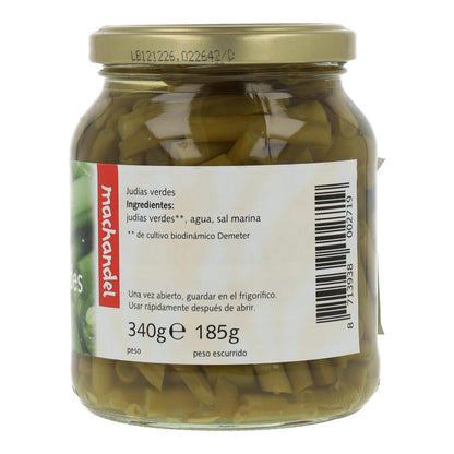 Haricots verts biologiques Machandel 340 g