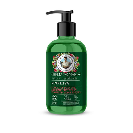 Crème pour les mains naturelle certifiée nourrissante Agafia Natura Siberica 300 ml