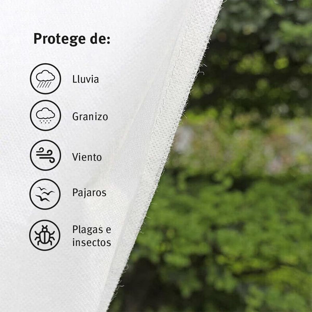 Biotop frost protection crop cover 4 x 5 m 17 g/m²