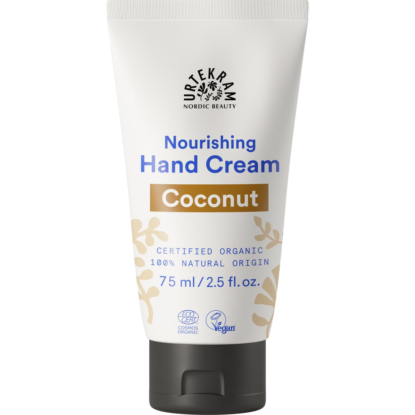 Crema mani al cocco Urtekram 75 ml