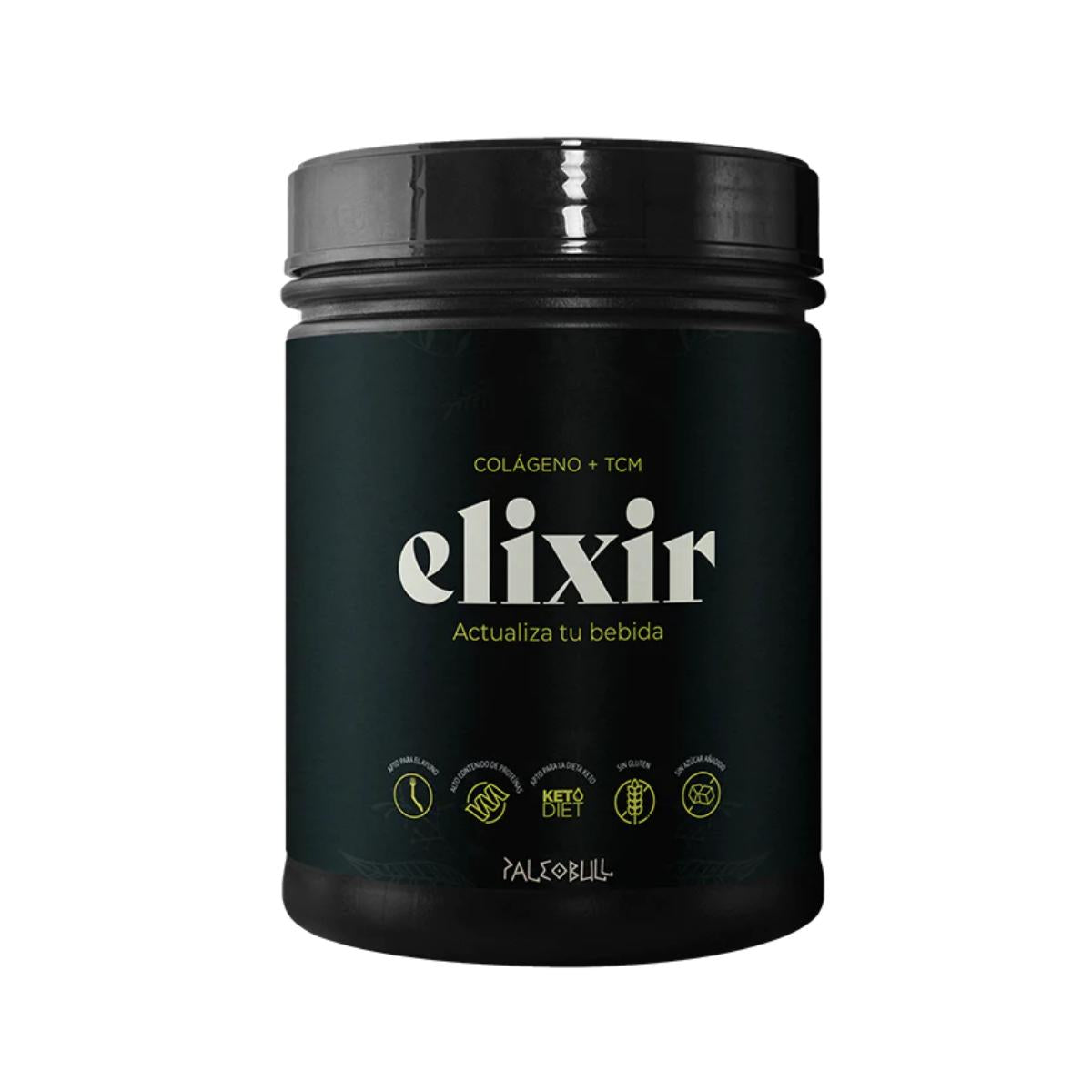 Elixir: Kolagen + olejek TCM, 450 g Paleobull Elixir Wanilia 450 g