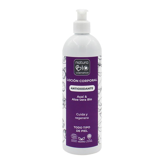 Antioxidative Körperlotion Aloe Açai Bio 500 ml NaturaBIO