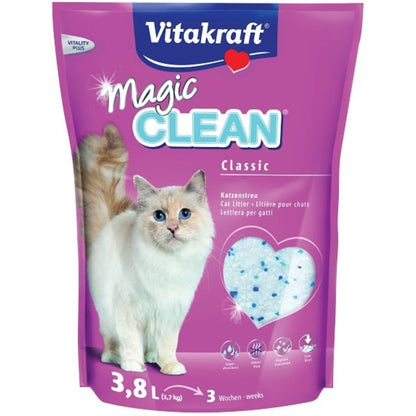 Vitakraft Magic Clean Superabsorberende silicagelparels 4,2 L