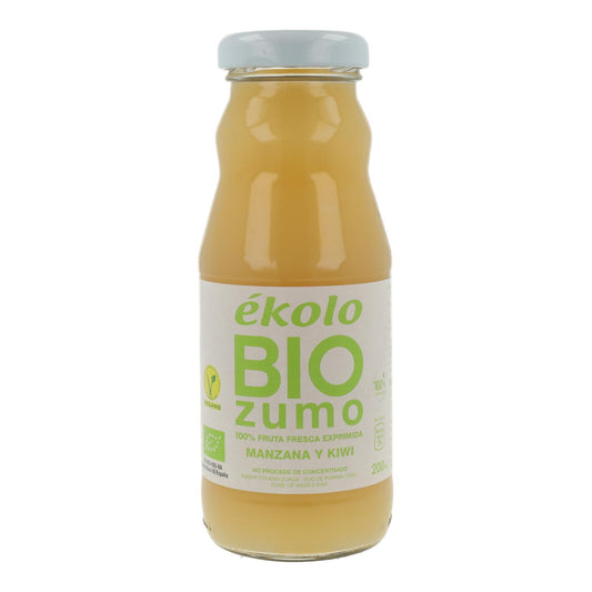 100% Organic Kiwi and Apple Juice, ékolo 200 ml