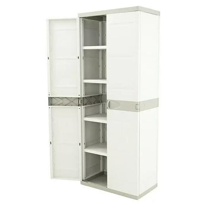 Szafka 4 półki 70 cm Titanium Plastiken Beige (odnowiona)