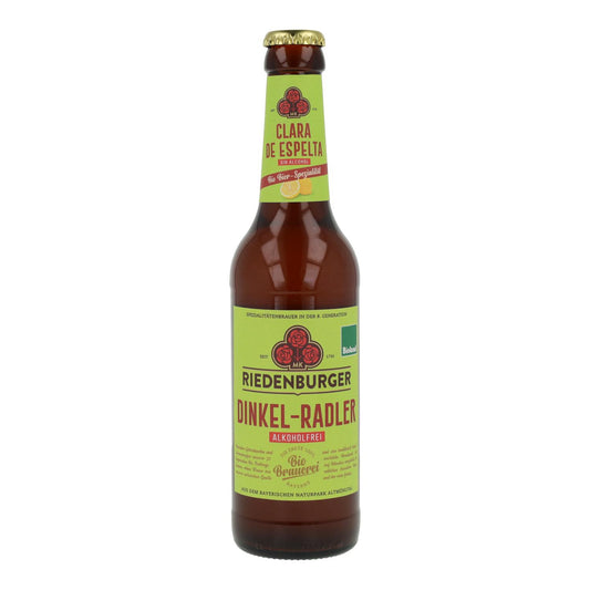 Bière légère sans alcool à l'épeautre Riedenbourguer, 33 cl.