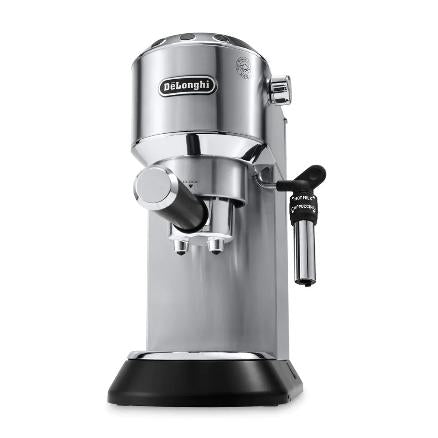 Delonghi Dedica Maestro Manuelle Espresso- und Cappuccino-Kaffeemaschine EC685.M Metall