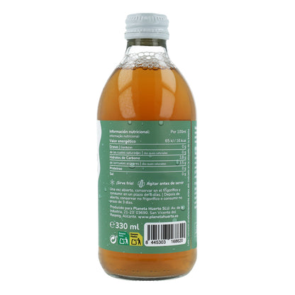 Zestaw 12 sztuk Kombucha ECO zielona herbata i limonka Planeta Huerto 330 ml