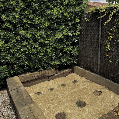 Natürliches Unkrautvlies Flaxhemp Nortene 0,5 x 3 m