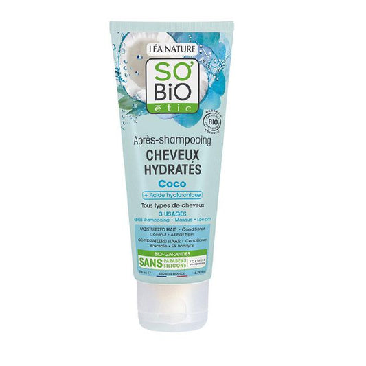 So'Bio étic Coconut & Hyaluronic Acid Moisturising Conditioner 200 ml