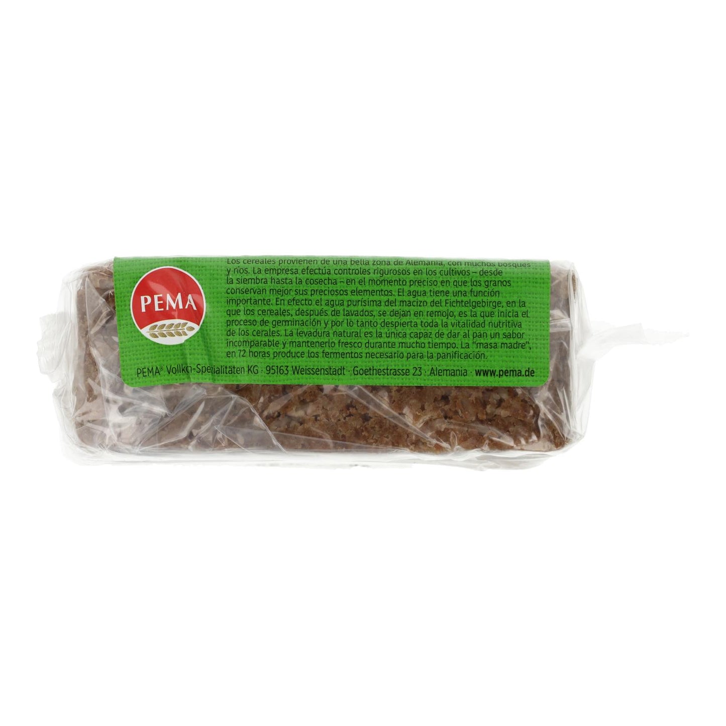 Pain de seigle complet bio Pema 375 g