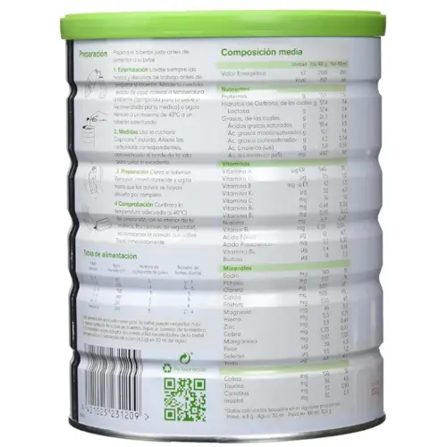 Promozione 2x Latte di capra per neonati 1 Capricare 800 g