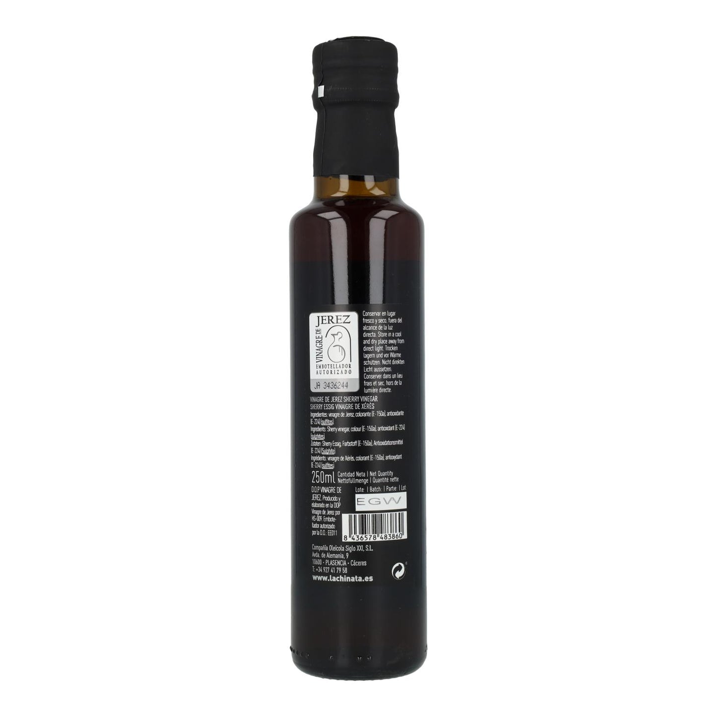 Vinaigre de Xérès DO La Chinata 250 ml