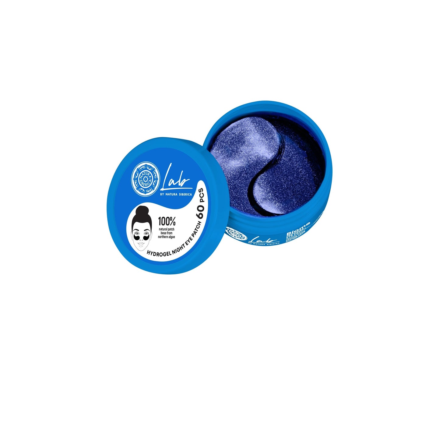 Patch notturni illuminanti e idratanti per il contorno occhi Natura Sibérica 60 pz