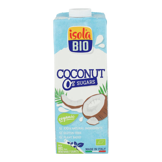 Zuckerfreies Kokosnussgetränk Bio Isola Bio 1 l
