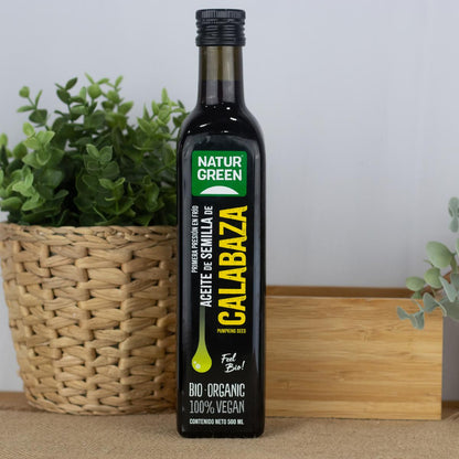 Biologische pompoenpitolie NaturGreen 500 ml