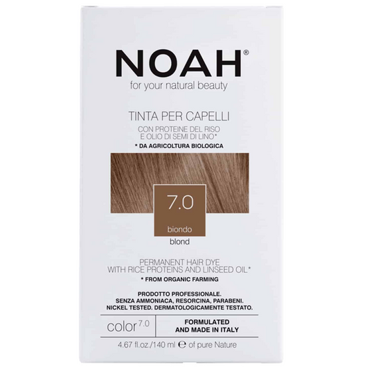Tinta per capelli bionda Noah 140 ml (7.0)