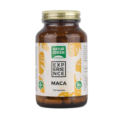 Maca cápsulas Bio EXPERIENCE Naturgreen 120 cápsulas