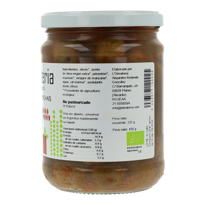 Natürliche Oliven Gazpachas l'olivateria 225g 