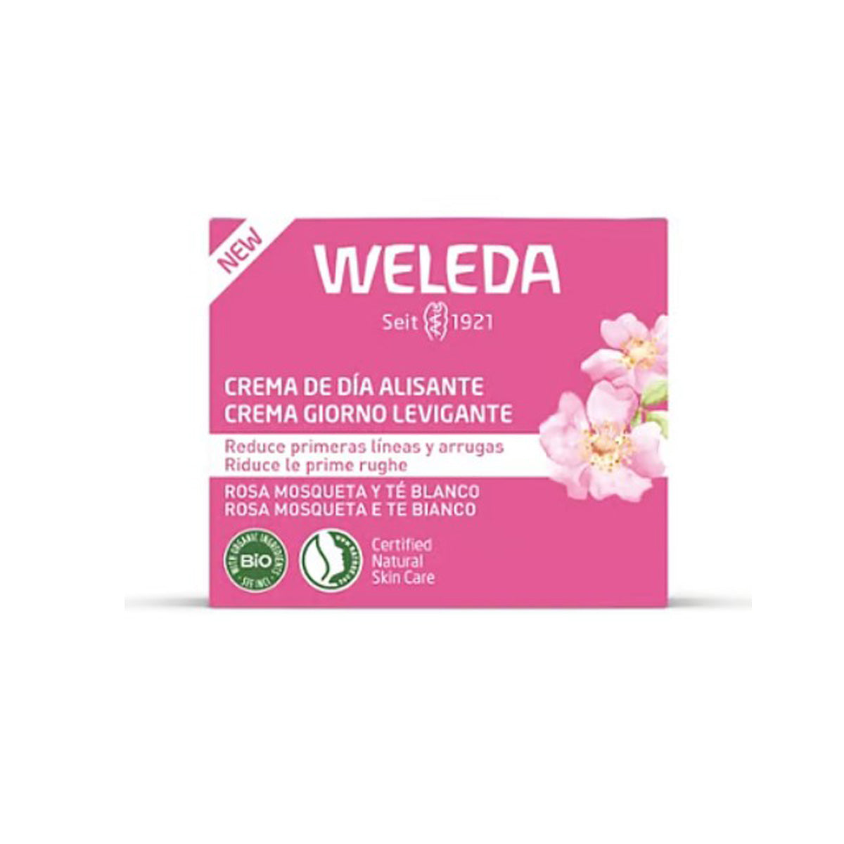 Smalnande dagkräm med nypon och vit te, Weleda, 40 ml