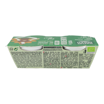 Dessert NaturGreen aux amandes et au cacao, 2 x 125 g