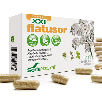 17-C Flatusor XXL Soria Natural, 30 Kapseln