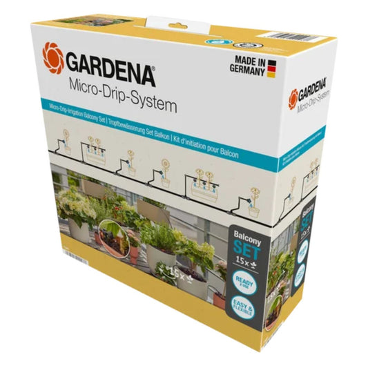 Drip irrigation set for balconies (15 plants) Microdripsystem Gardena