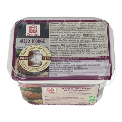Unpasteurisiertes Gersten-Miso Celnat 400 g