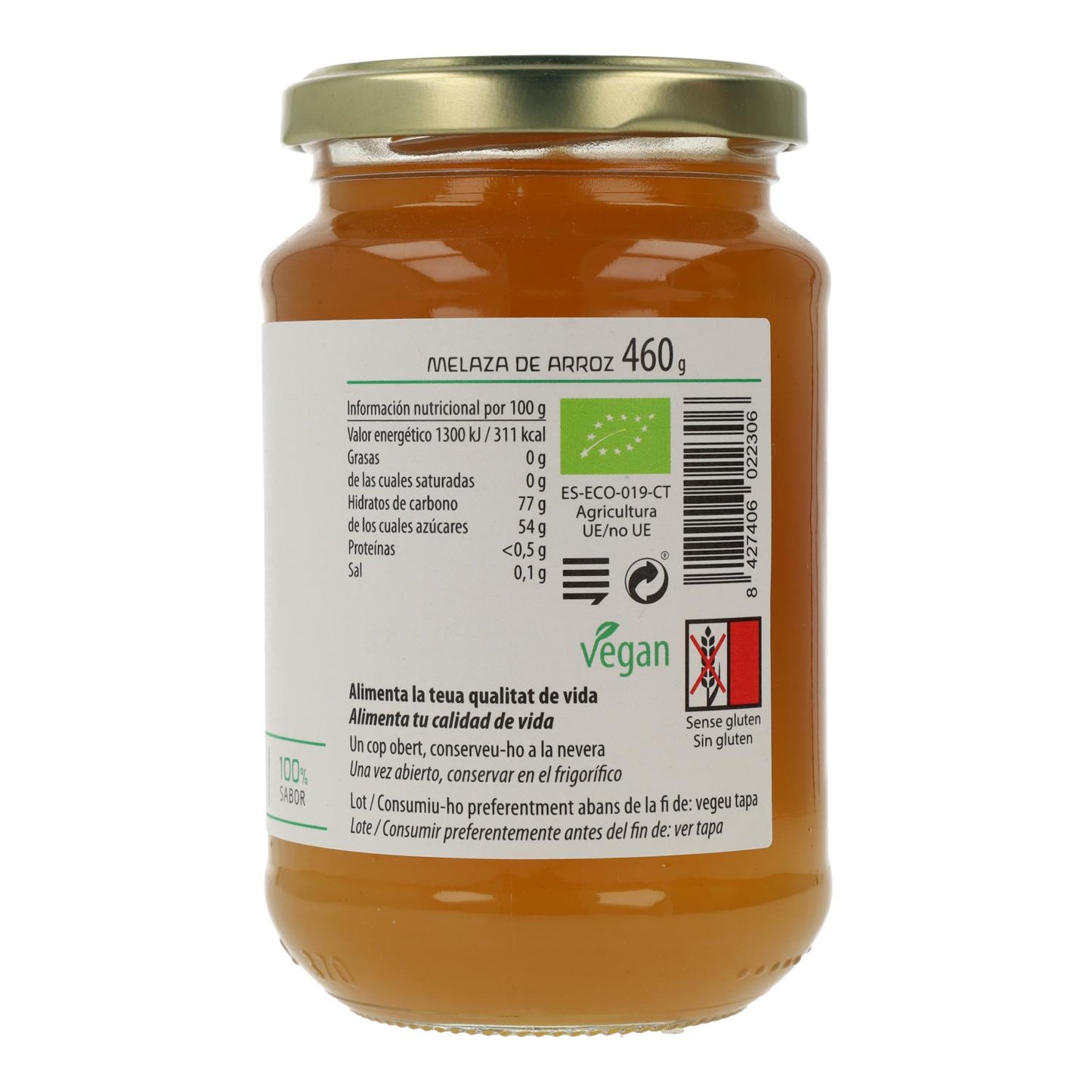 Reismelasse Cal Valls 450 g