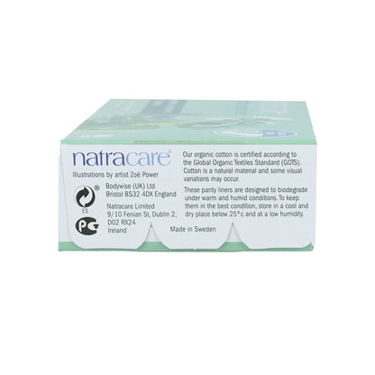 Natracare 100% Eco Cotton Ultra Thin Panty Liners 22 pcs