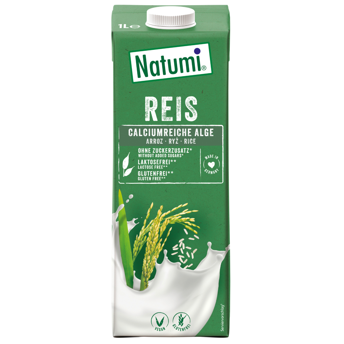 Bevanda di riso e alghe biologica Natumi 1 L