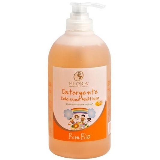 Biologische babyshowergel Flora  500 ml