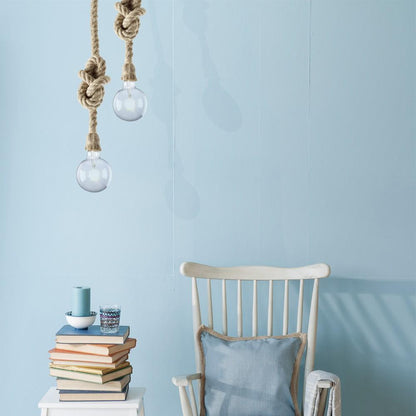 RUSTIC PENDANT 1m PITA ROPE 1xE27 WINERY - CRISTALRECORD