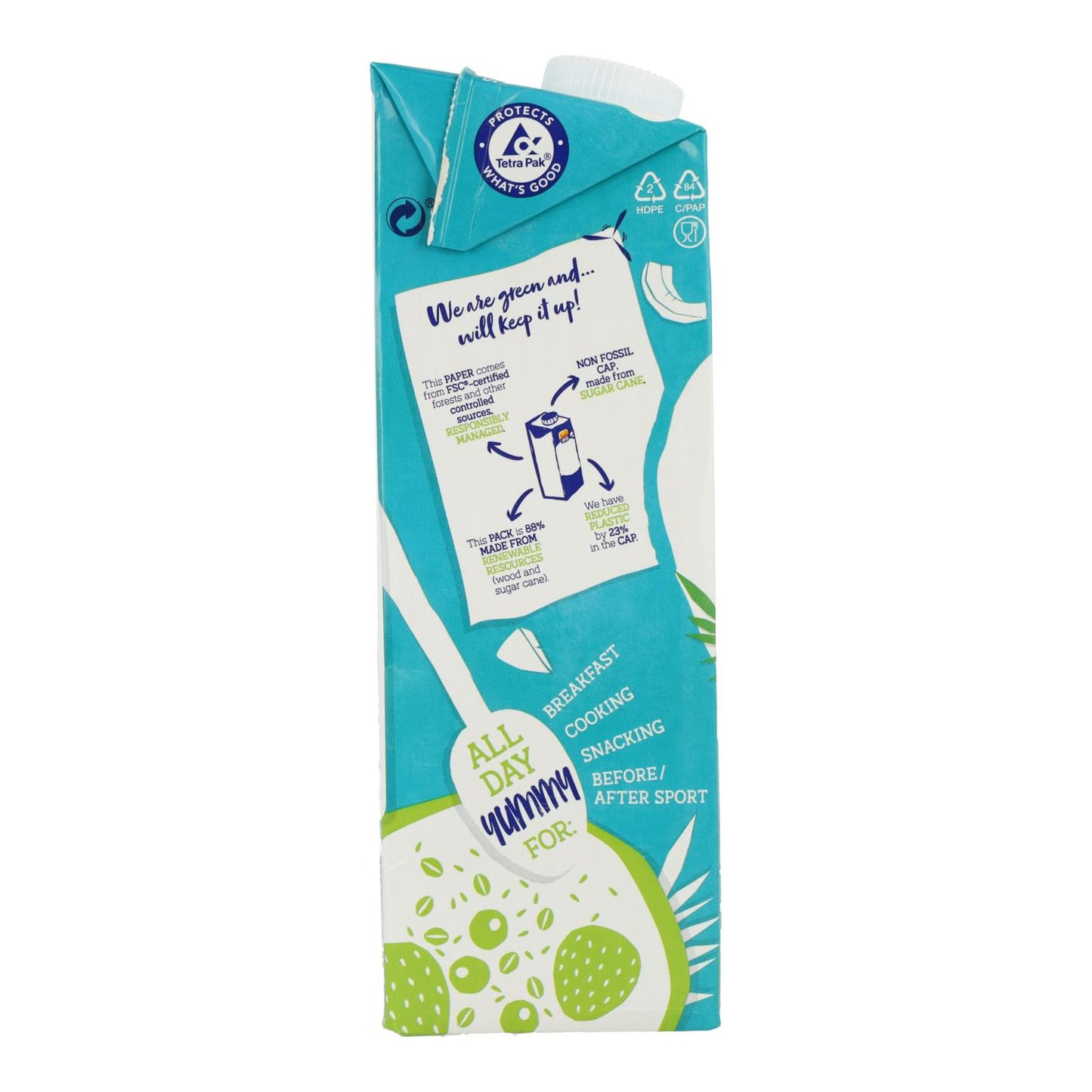 Lot de 6 boissons à la noix de coco Supreme Bio Isola Bio 1 L