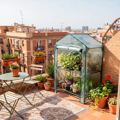 Biotop 2-shelf balcony greenhouse