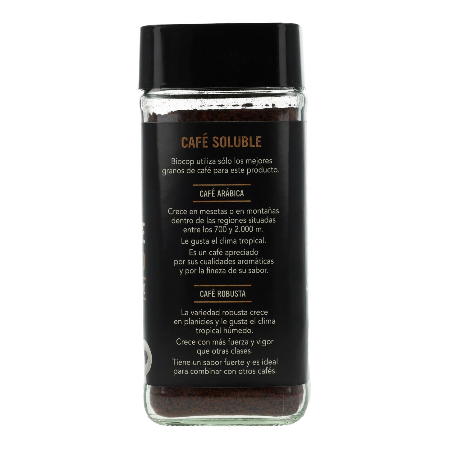 Café soluble instantané Biocop 100 g