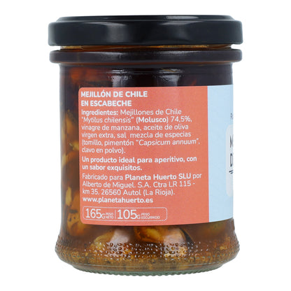 Moules marinées au piment Planeta Huerto 165 g