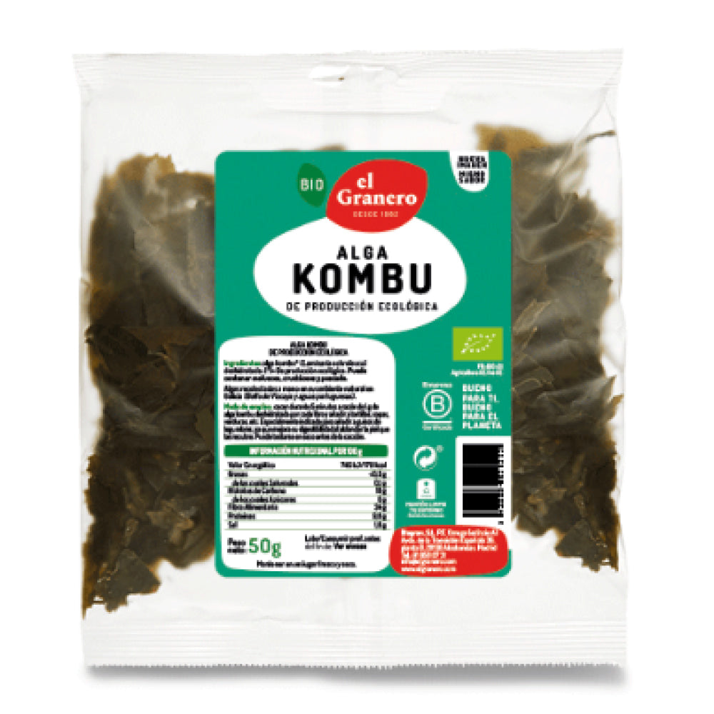 Biologische kombu-zeewier 50 g