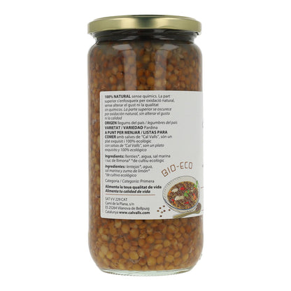 Lentilles cuites biologiques Cal Valls 500 g