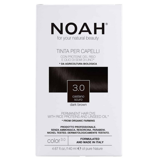 Tinta per capelli castano scuro Noah 140 ml (3.0)