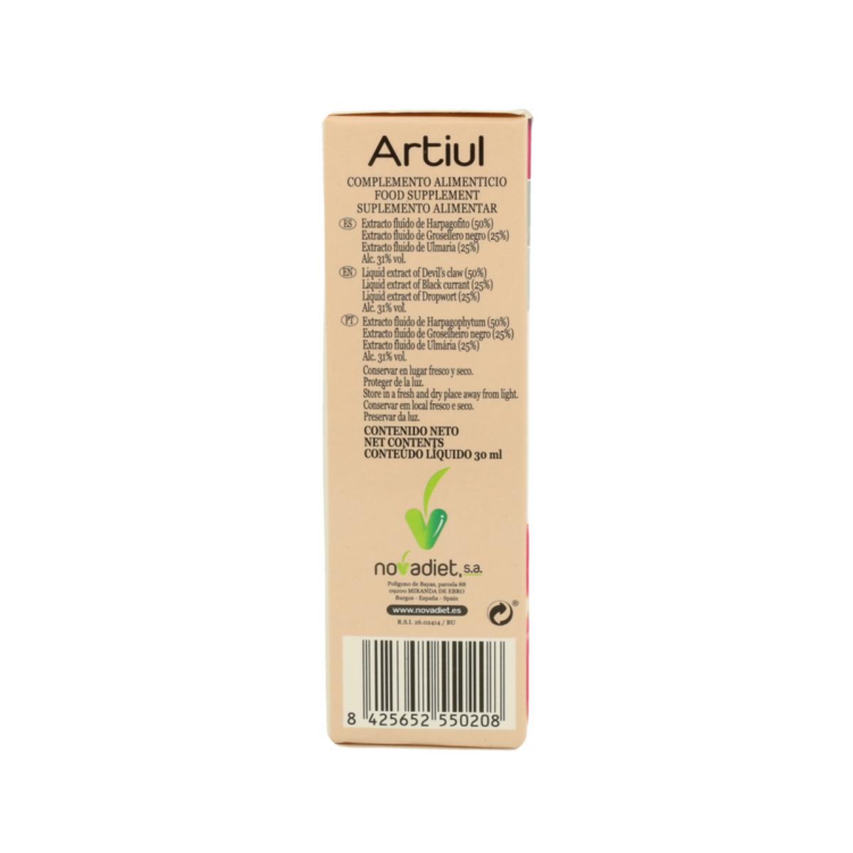 Artiul Harpagophytum Novadiet, 30 ml