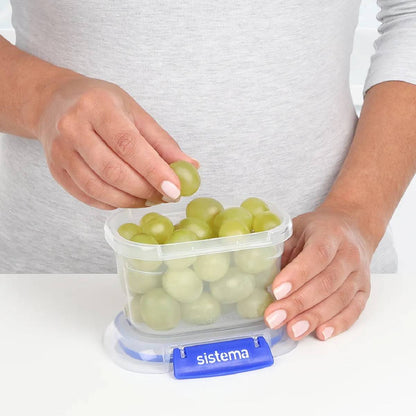 Pack de récipients hermétiques Sistema Klip It+ 3x400 ml