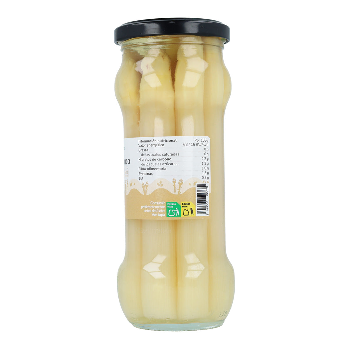 Asperges blanches épaisses ECO Planeta Huerto 340 g