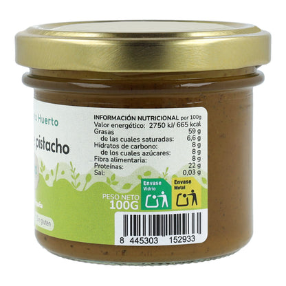 Lot de 2 pots de crème de pistache 100 % bio Planeta Huerto 100 g