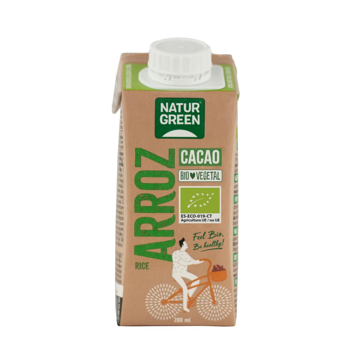 Bio-Reis-Kakao-Getränk NaturGreen 200 ml