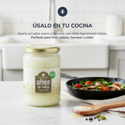 Ghee, klarowane masło kozie ECO Planeta Huerto 500 g