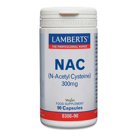 NAC (N-Acetylcystein) Lamberts 300 mg, 90 Kapseln